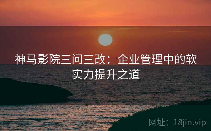神马影院三问三改:企业管理中的软实力提升之道